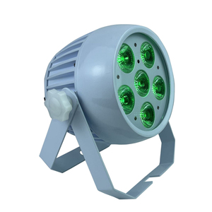 Luz par rgbwa + uv 6 en 1, 6x18w, resistente al agua, inalámbrica, dmx, para exteriores, control remoto - Product Image 4