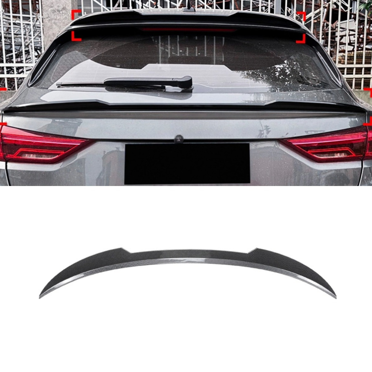 Ala Media - Fibra de Carbono