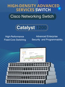 Cisco Switch C1200-24P-4X Ethernet Smart Network 1200 Serie 48 Port POE Stapelbar SNMP QoS Fähig 10G Stock C1200-48T-4X
