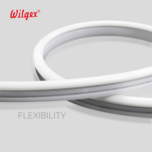 Ultra dünne Mini-<span class=keywords><strong>LED</strong></span>-Neonstreifen-Röhren leuchte Wasserdichtes Silikon 6*12mm flexible <span class=keywords><strong>LED</strong></span> 2835 SMD Warmweiß Grün CCT Acryl PVC
