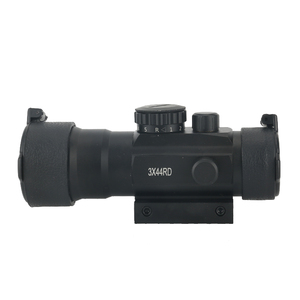 Açık avcılık kapsamları 3X44 taktik optik kapsam 20mm dağı kırmızı yeşil nokta Sight