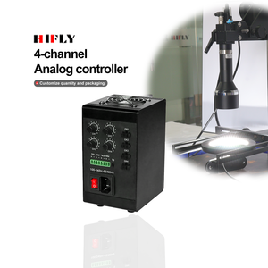 HIFLY ACS2.0-4C030W-24PS High Quality 24V 120W 4 Channel <strong>Analog</strong> <strong>Light</strong> <strong>Controller</strong> Machine Vision - Product Image 5
