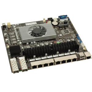 Computer Motherboard Netzwerk Server integrierte CPU mit 6LAN 2 * SFP Optical Fibers