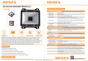 1d 2D CMOS READER <strong>MODULES</strong> Barcode <strong>Scan</strong> Engine Fixed Mount Barcode Scanner Industrial Fixed Barcode Scanner Datalogic - Product Image 5
