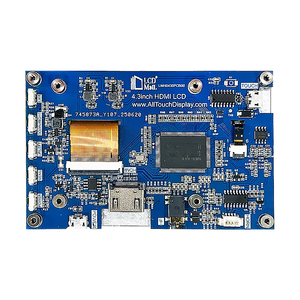 रास्पबेरी पी कनेक्शन के लिए विकास बोर्ड किट के साथ 4.3 इंच 480*272 एलसीडी टच डिस्प्ले - Product Image 5