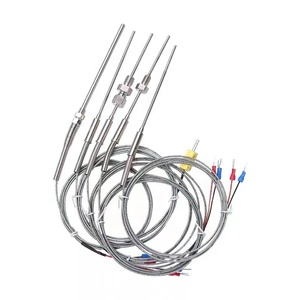 50-250C High Accuracy Germany Heraeus Class <strong>a</strong> PT100 RTD <strong>Temperature</strong> <strong>Sensor</strong> 4*60mm PT100 <strong>Temperature</strong> <strong>Sensor</strong> With Lead Wire - Product Image 2