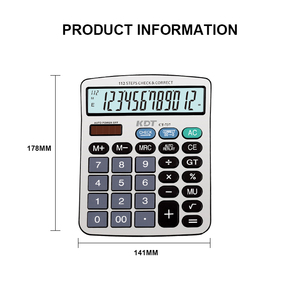 12-stellige Auto Replay Dual Power Finanz rechner CT-737GC für wissenschaft lichen Finanz rechner - Product Image 2