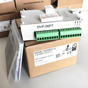 100% 新しいオリジナルのプログラムロジック制御モジュールDVP06AD-S - Product Image 1
