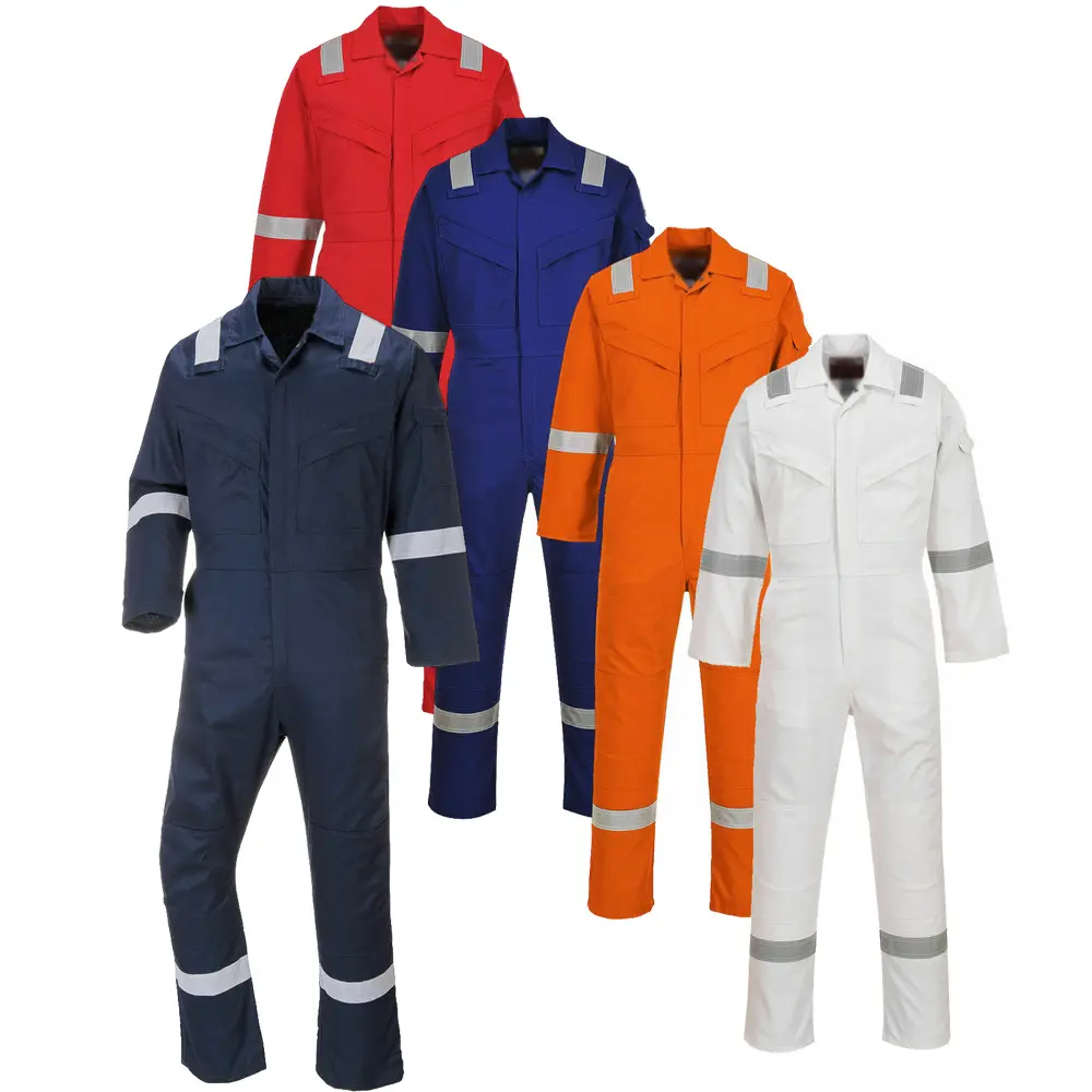 Ropa ignífuga tipo Nomex, monos, uniforme de trabajador, monos