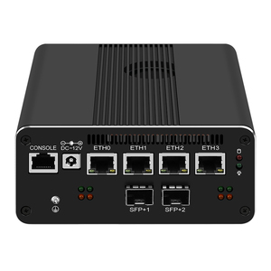 OEM 13th InteI I5 I7 1335U/1355U 2 * DDR5 4*2.5G Lan SFP X86 Router Console Pfsense Firewall Mini PC nuovo Computer di rete - Product Image 1