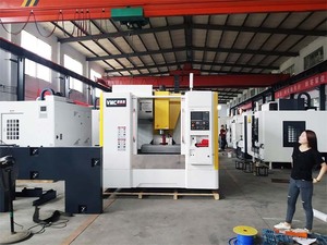 Ad Alta Velocità Vmc 650 Macchina di Fresatura Cnc per Macchine Utensili Attrezzature - Product Image 2