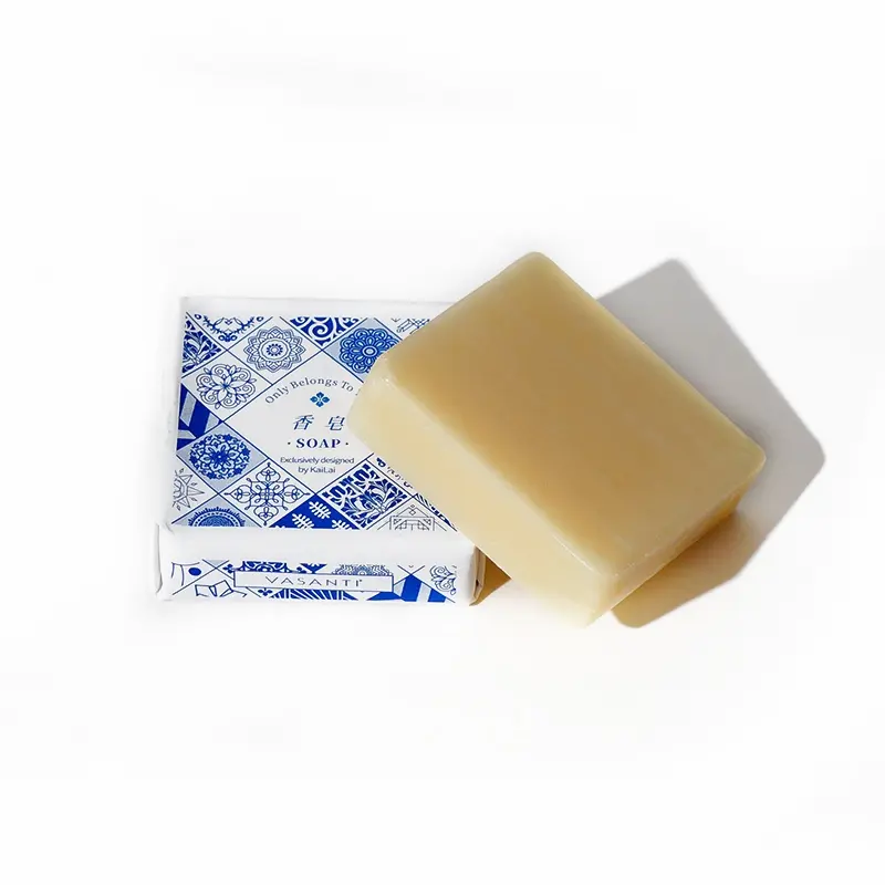 High Quality Hotel Supplier 30g 40g Guestroom Bathroom Portable Travel Square Hotel Toilet Soap