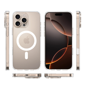 IPhone 16 için toptan temizle PC kabuk dokunmatik kontrol tasarımı | Düşük MOQ10 ücretsiz e-ticaret grafik - Product Image 1