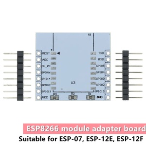 <strong>ESP8266</strong> serial <strong>WIFI</strong> <strong>module</strong> adapter plate Applies to ESP-07, ESP-12E,ESP-12F Wireless Board - Product Image 1