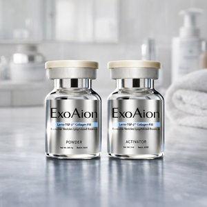 Coleção de Exossomos de Leite de Alta Qualidade ExoAion 100mg+30ml 6-Pack para Uso Cosmético com Alta Penetração para Recuperação Clínica em Casa - Product Image 1
