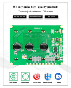 12864 LCD-Anzeige CH12864A-4 12864 COB Standard-Grafik-LCD-Modul 93x70mm 128x64 Grafik-LCD ohne Schriftart Factory Direct - Product Image 6