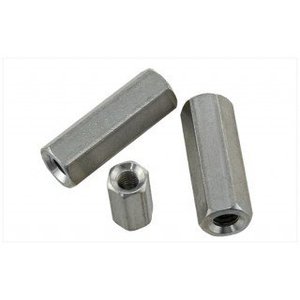 Hexagonal long nut Nickel Plated <strong>M3</strong> M4 M5 M6 M8 M10 M12 M14 M16 M20 Hex Stainless Steel <strong>Coupling</strong> Nuts - Product Image 3