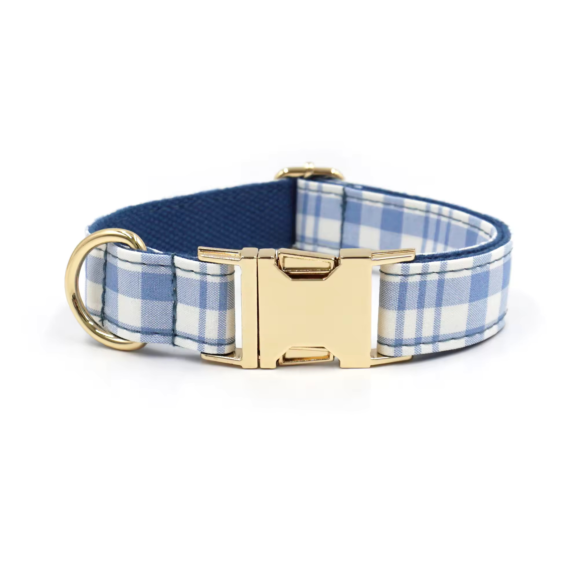 Deep blue checkered