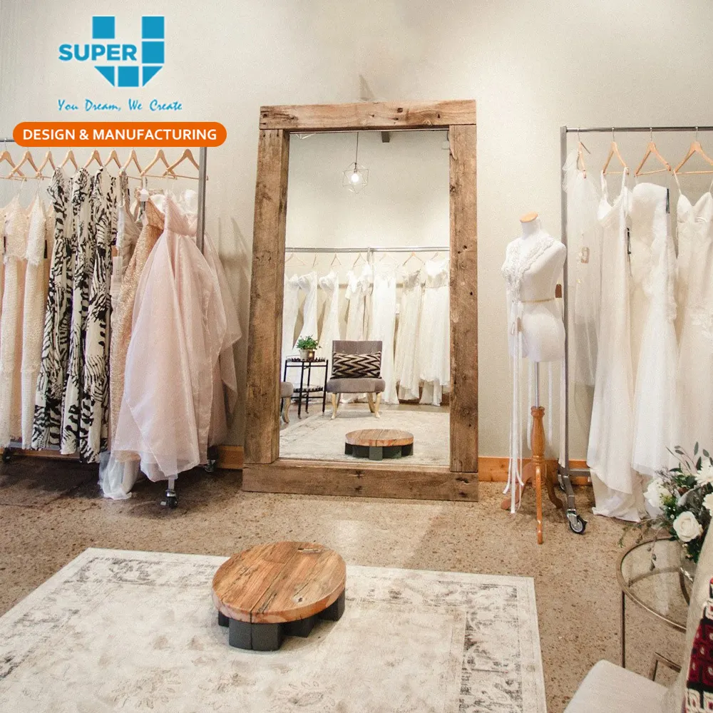 गुआंगज़ौ के लिए पहले से शर्त बुटीक ब्राइडल कपड़े की दुकान फिटिंग शादी की दुकान