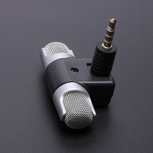 Mini micrófono estéreo Jack de 3,5 MM para grabación de teléfono móvil, micrófono para entrevista de estudio, teléfono inteligente