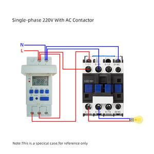 CSQ elettronico settimanale 7 giorni programmabile interruttore orario digitale relè controllo Timer AC 220V 230V 16A montaggio su guida Din - Product Image 4