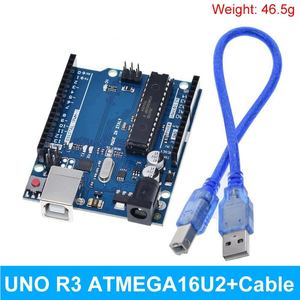 TZT für UNO-R3 ATMEGA328P ATMEGA16U2 Entwicklungs platine mit USB-Kabel Diy Starter Kit für Arduino