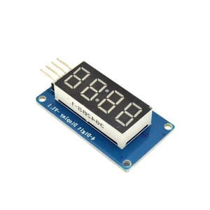 TM1637 modulo Display a LED per 7 segmento 4 bit 0.36 pollici orologio anodo rosso tubo digitale quattro Driver seriale Board Pack - Product Image 4