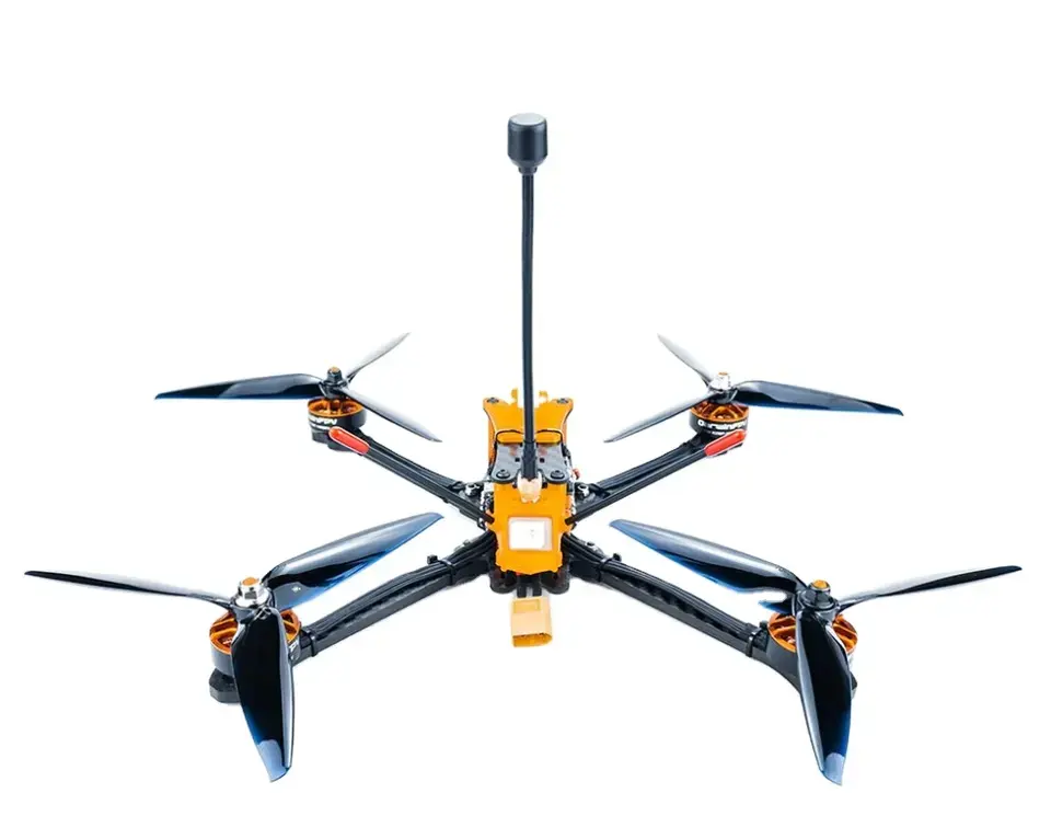 Darwin 7 inç FPV Drone kiti uzun menzilli uzaktan kumanda FPV Drone RC uçan uçak İha Drones