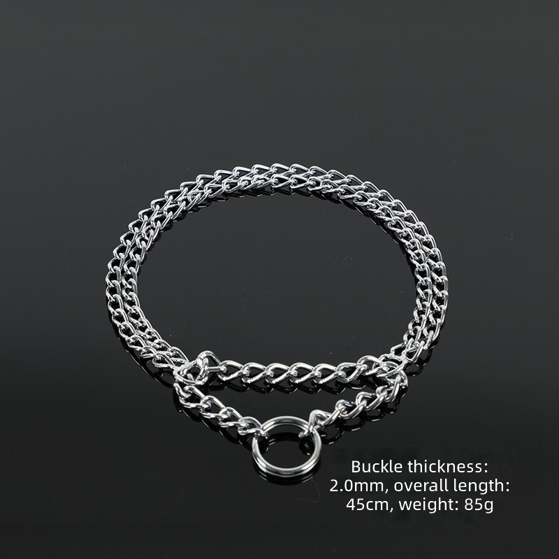 Double-row telescopic chain-20 mm 45 cm