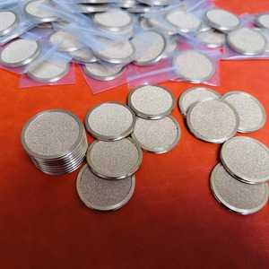 נחושת מוצק פליז טהור מסנן דיסקים sintered מופעל דיסקי מסנן נקבובי