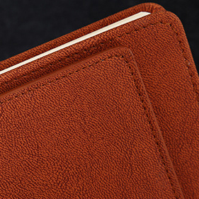 Inserto de tarjeta A5 Funda de cuero Bolsillo Hebilla magnética Cuero Diario personalizado Multifunción Bloc de notas de negocios Cuaderno con hebilla - Product Image 5