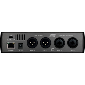 ESI Planet 22x Professional Network <strong>Audio</strong> <strong>Interface</strong> With 2 <strong>Inputs</strong> / 2 Outputs Studio Environment Bundled Software - Product Image 4