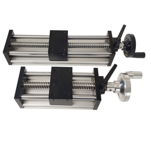 Módulo de movimiento deslizante de guía lineal de husillo de bolas de transmisión con elevación cruzada de rueda temblorosa manual - Product Image 6