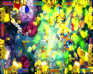 Golden <strong>Toad</strong> Fish Shooting Game Machine Premium Fishing Arcade Experience - Product Image 5