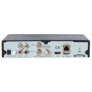 ZGEMMA H.2S Broadcom CPU decodificador de TV sintonizador doble DVB S2/S receptor de satélite - Product Image 5