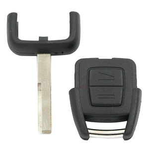 กุญแจรีโมต433.92MHz 2ปุ่ม,พร้อมชิปรับส่งสัญญาณ ID40สำหรับ Vauxhall Opel Astra Vectra Zafira Uncut HU46/HU43/HU100/YM28 Blade - Product Image 2