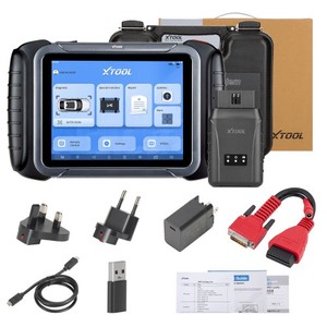 XTOOL D8W WIFI OBD2 Scanner Auto diagnose tool mit ECU-Codierung Aktive Tests chl üssel programmierung 38 Resets CAN FD DOIP-Topologie