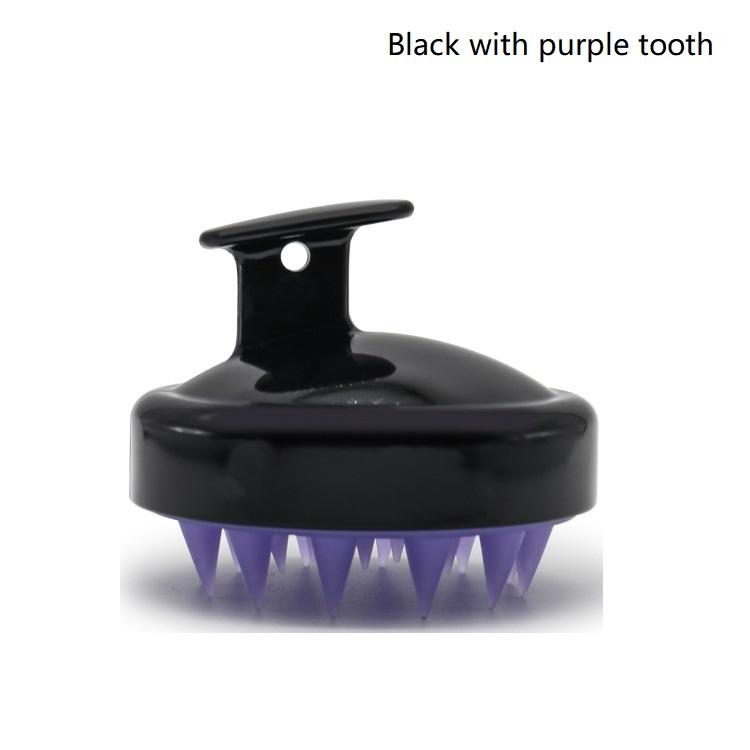 สีดำกับฟันสีม่วง