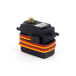Shenzhen Feite Model Co Ltd 6V 9Kg.Cm Bürsten motor 360-Grad-Metallgetriebe-Servomotor MN D90/Kit für Arduino Startesd FT5309R Plas