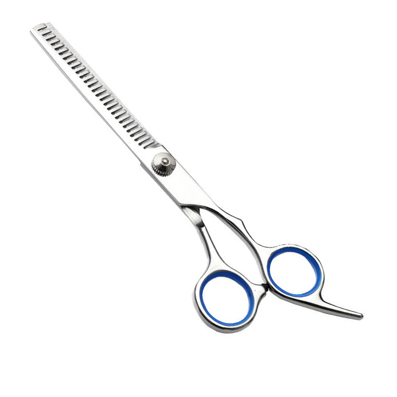 6-inch Tooth Scissors (Blue Finger Ring)
