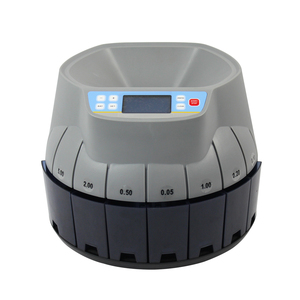 自动快速排序混合硬币计数器硬币分选机高速, 准确 100% 带 LCD/LED 显示硬币分选机/计数器