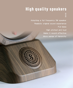 2023 khuyến mại Quà Tặng Retro FM TF Loa Bluetooth không dây với đi bộ lạc hậu đồng hồ - Product Image 5