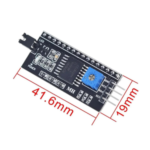 Adaptador de interfaz serie IIC I2C TWI SPI PCF8574 Módulo de placa de expansión para Arduino para UNO R3 MEGA LCD1602 Electrónica de consumo - Product Image 6