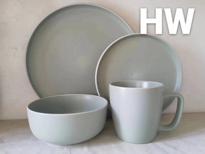 厂家批发16件陶瓷餐具哑光彩釉餐具套装高品质现代餐盘套装 - Product Image 4