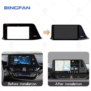 แผงหน้าจอสัมผัสระบบแอนดรอยด์2 + 64 4 + 64GB วิทยุในรถยนต์ WIFI 4G GPS CarPlay HEAD สำหรับ C-HR โตโยต้า2016-2018 LHD - Product Image 4