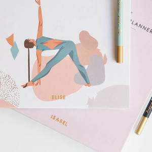 LABON Gym Home Train Record Goals pianificatore di allenamento personalizzato per programma di allenamento personale di 12 settimane - Product Image 2