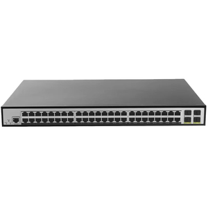 Jidetech พอร์ตเครือข่าย96Gbps 600W 48 10/100/1000ม. + พอร์ตออปติคอล4 100/1000ม. + สวิตช์อีเธอร์เน็ตพอร์ตคอนโซล1พอร์ต - Product Image 1