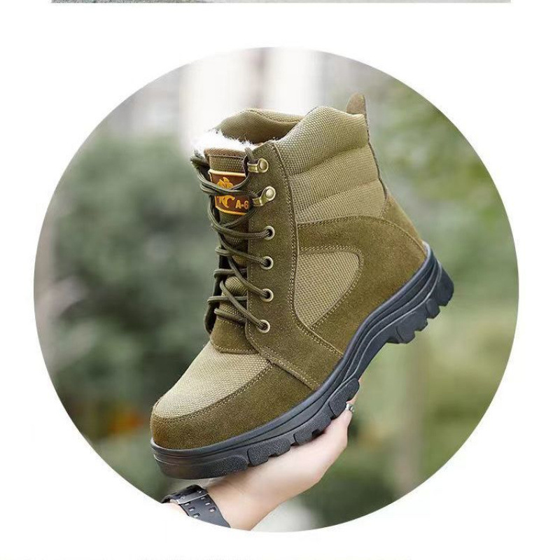 Cuir de vachette et laine 378L