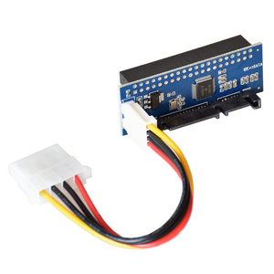 硬盘3.5 IDE至SATA适配器硬盘转换器PATA IDE 39/40针至SATA 22针硬盘连接器，带数据线 - Product Image 1