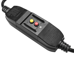 GFCI Power <strong>Cord</strong> 3 Outlet Extension <strong>Cord</strong> with Inline GFCI Auto Reset <strong>14</strong> <strong>AWG</strong> SJTW - Product Image 3